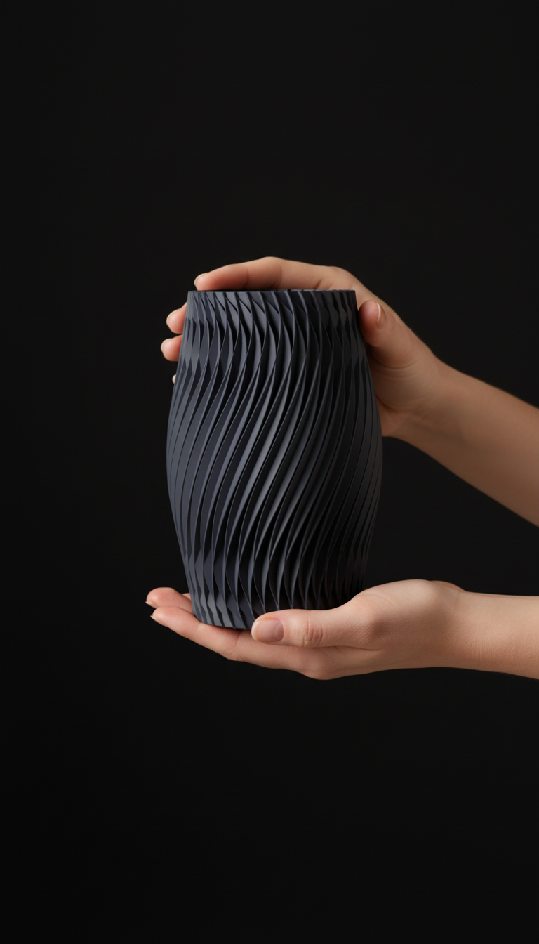 Twist Ripple Vase
