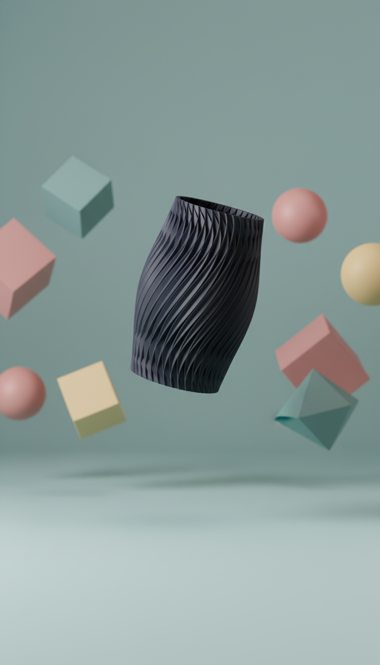 Twist Ripple Vase