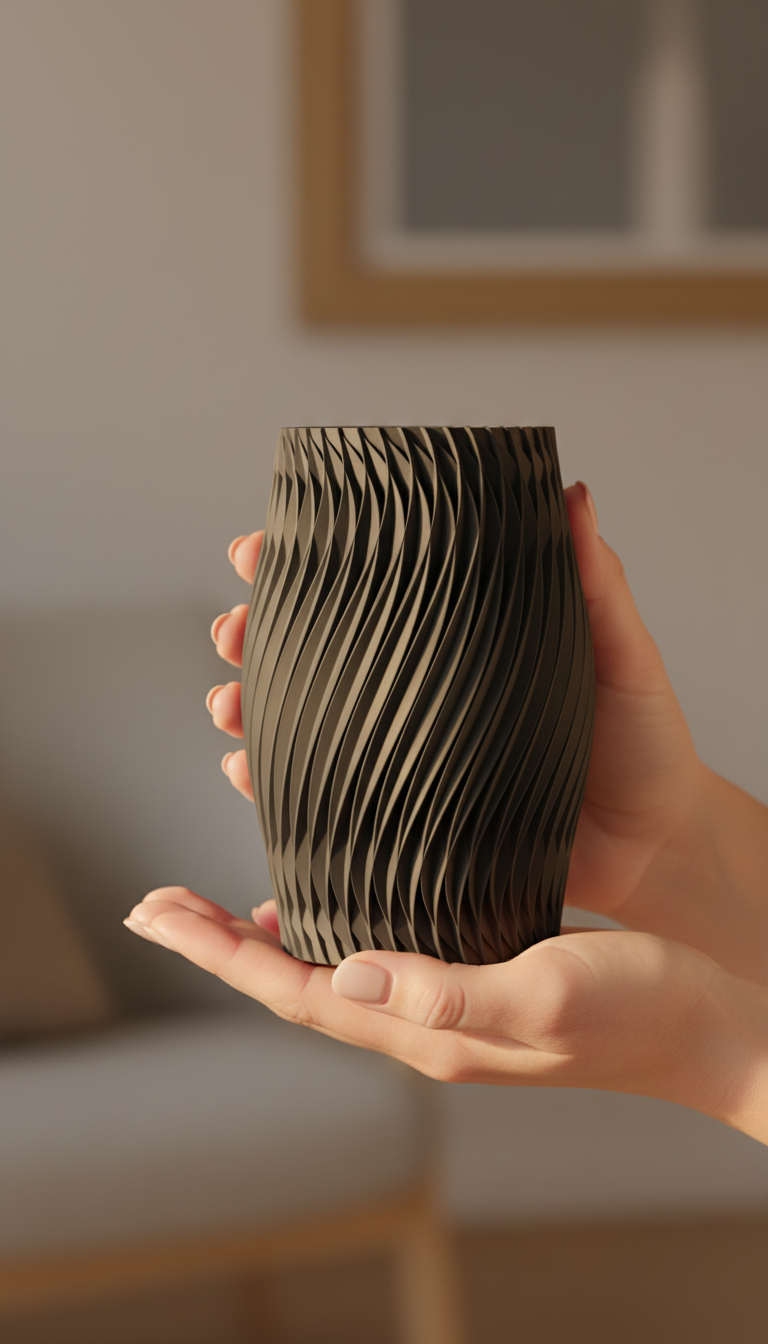 Twist Ripple Vase