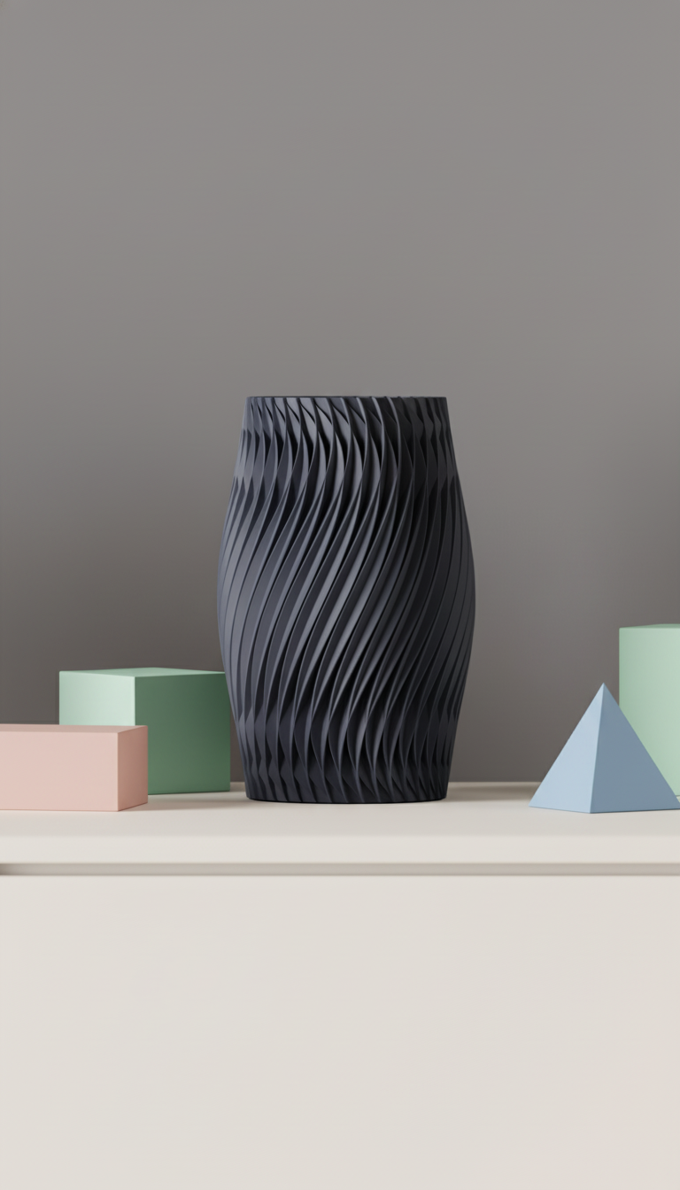 Twist Ripple Vase