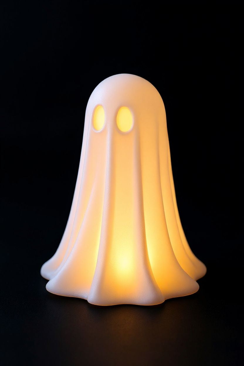 White Halloween ghost product shot 9