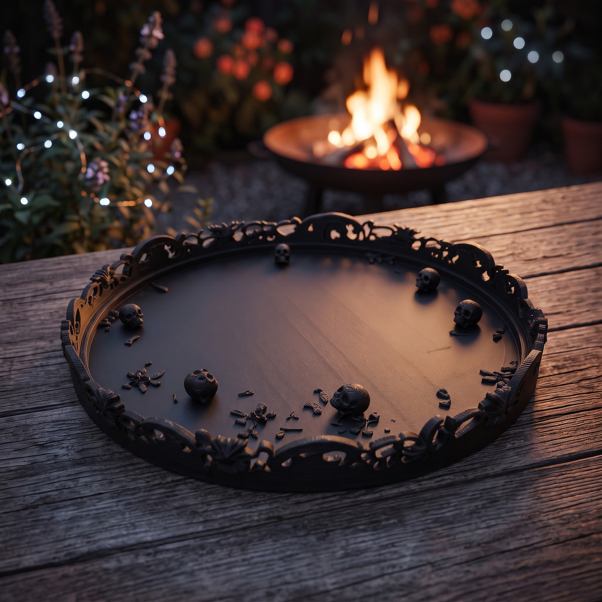 Ornate Gothic Decorative Tray