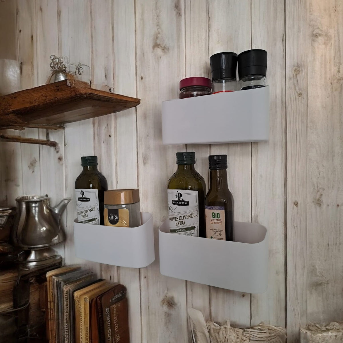 Hydro Holder – Wall-Mounted Organizer with Smart Drainage