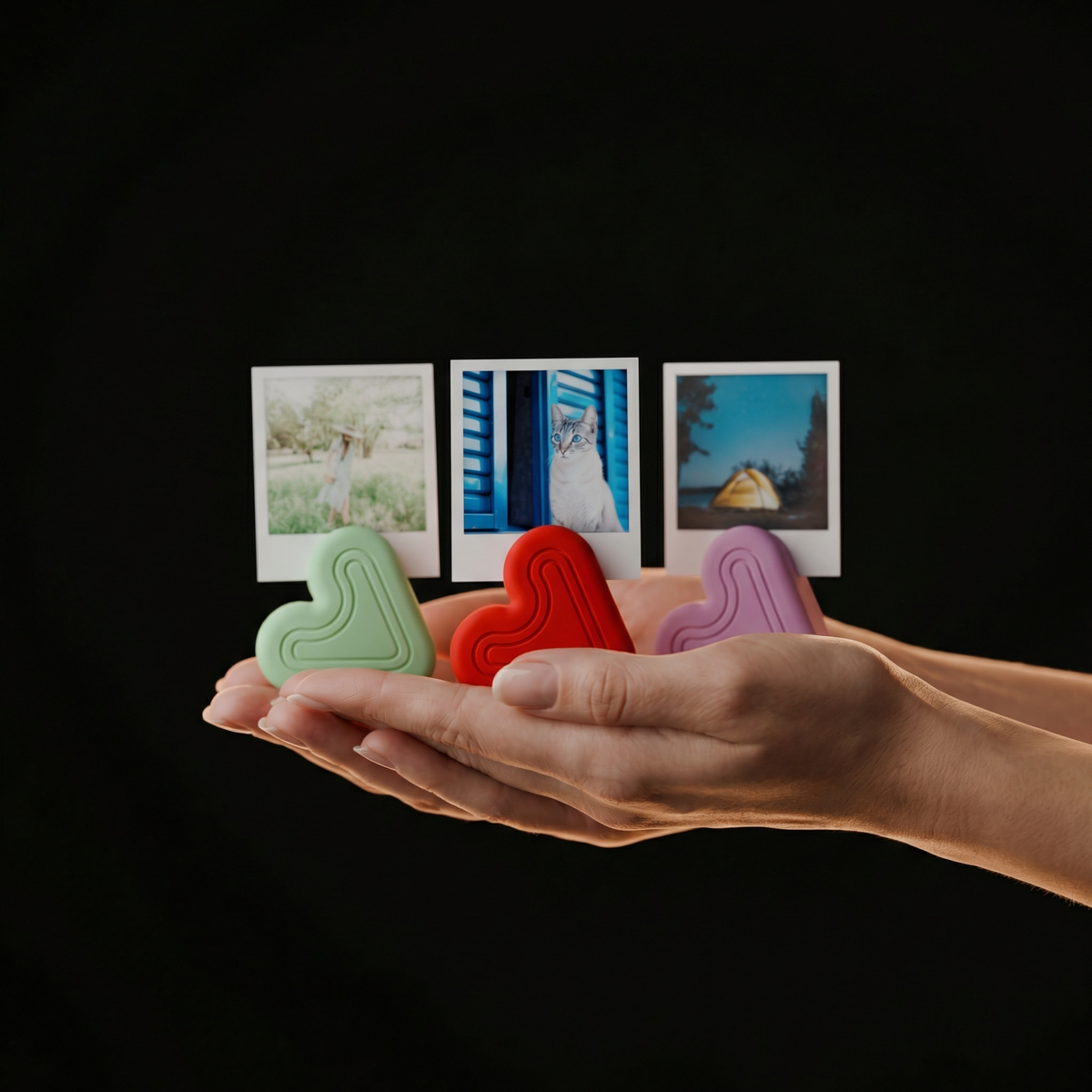 Heart Photo Holder Stand
