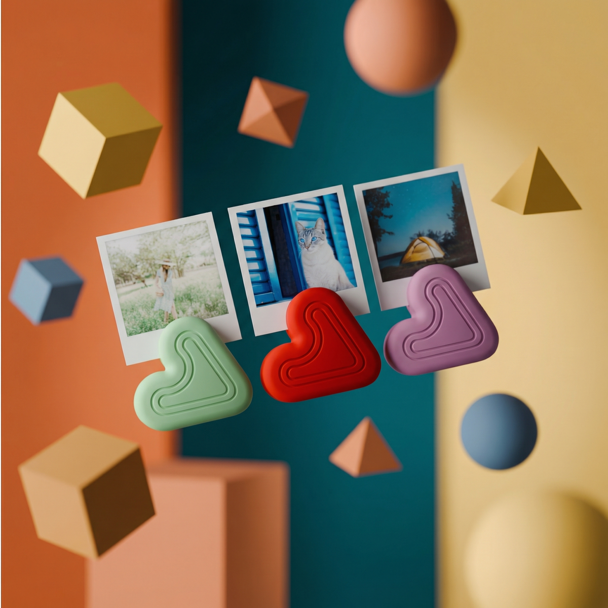 Heart Photo Holder Stand