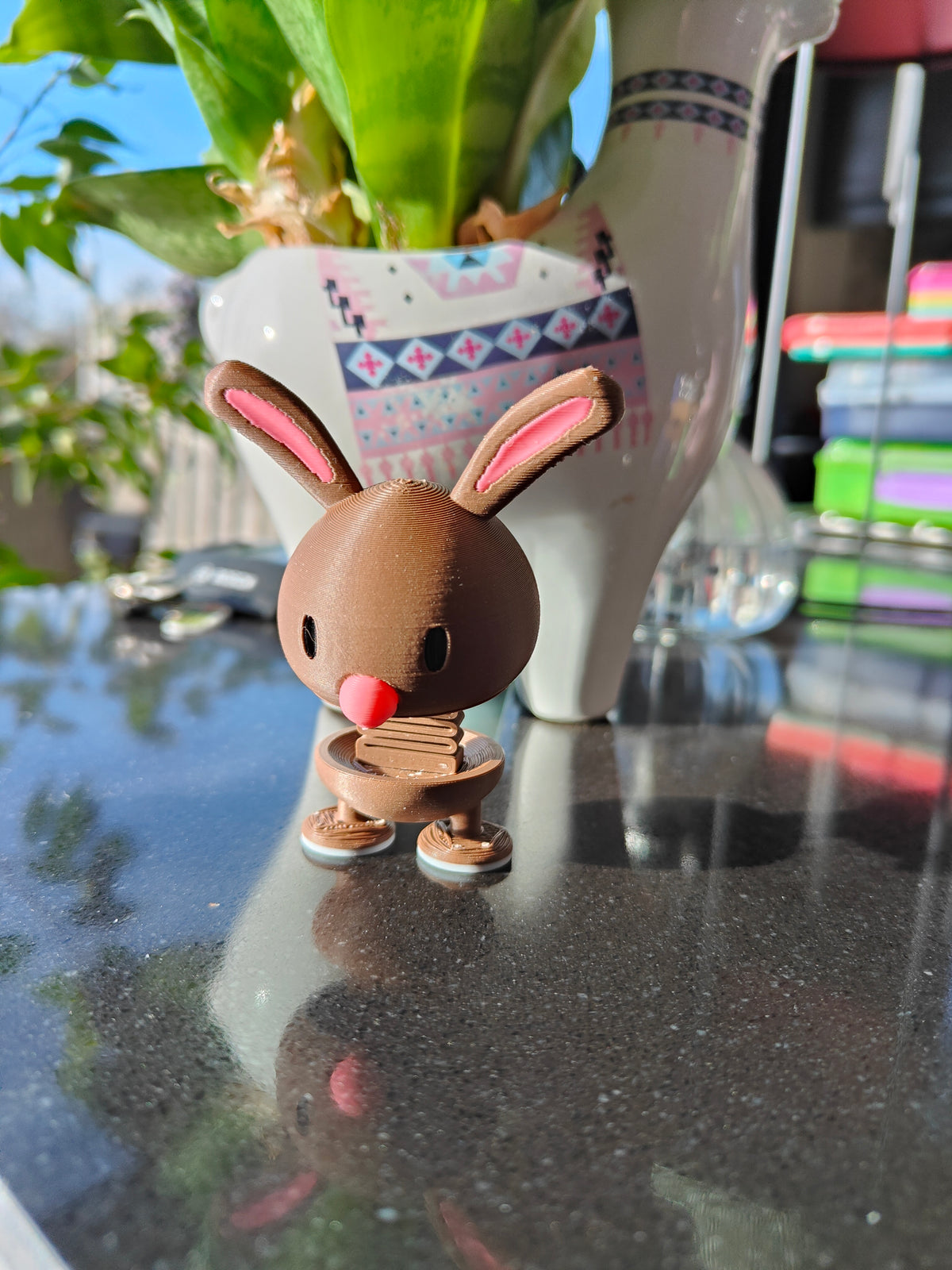 Bunny Springie | Easter 3D Printed Figure