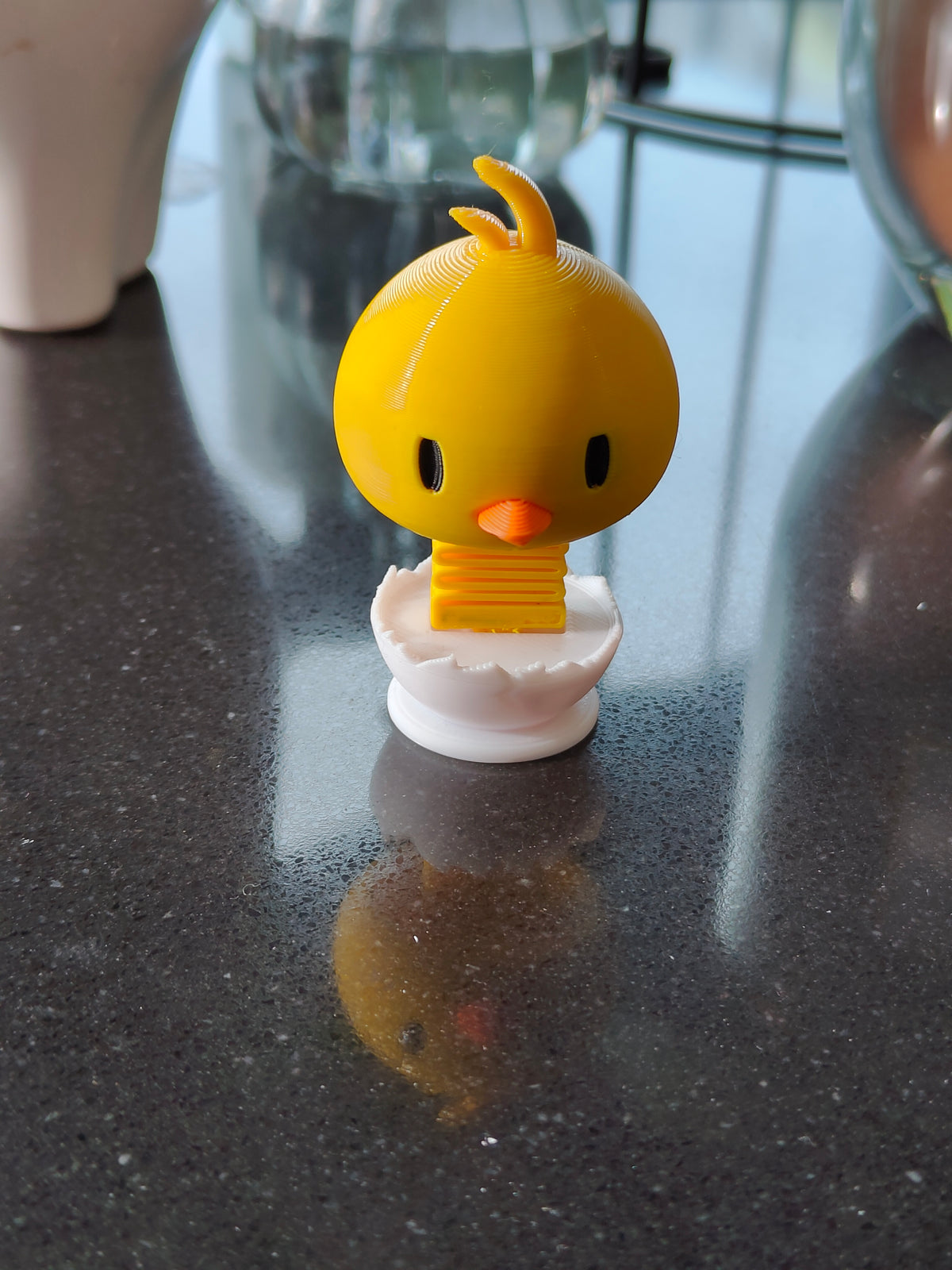 Chick Springie | Easter 3D Printed Figure