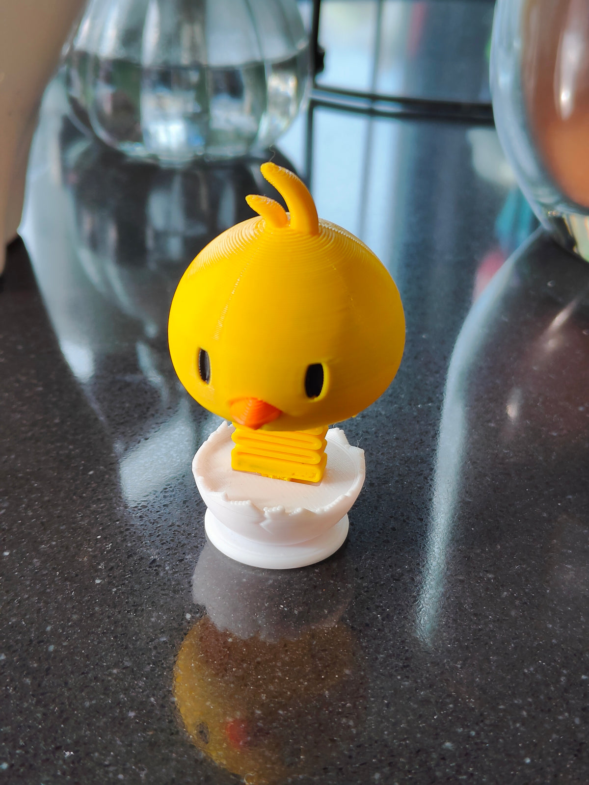 Chick Springie | Easter 3D Printed Figure