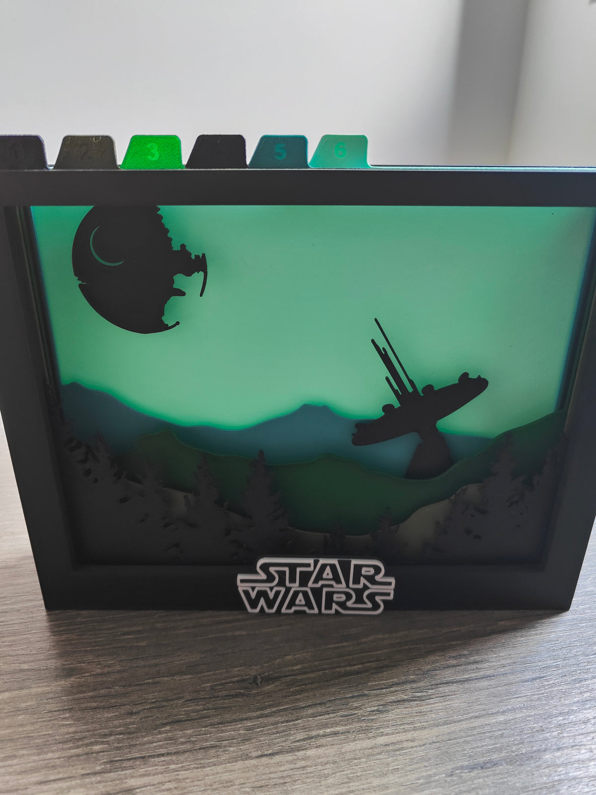 Star Wars - Endor Shadow Box (A)