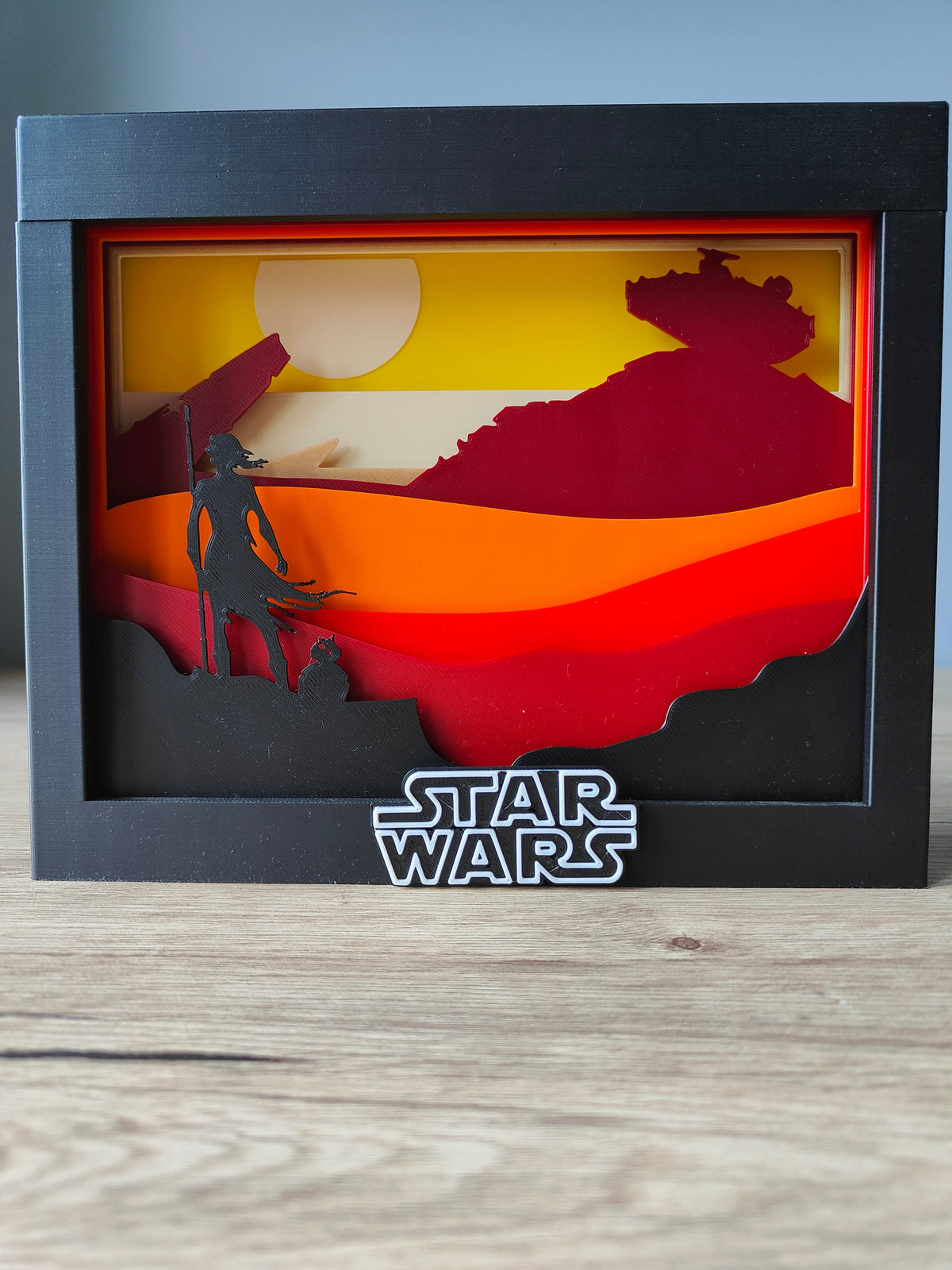 Star Wars - Jakku Shadow Box