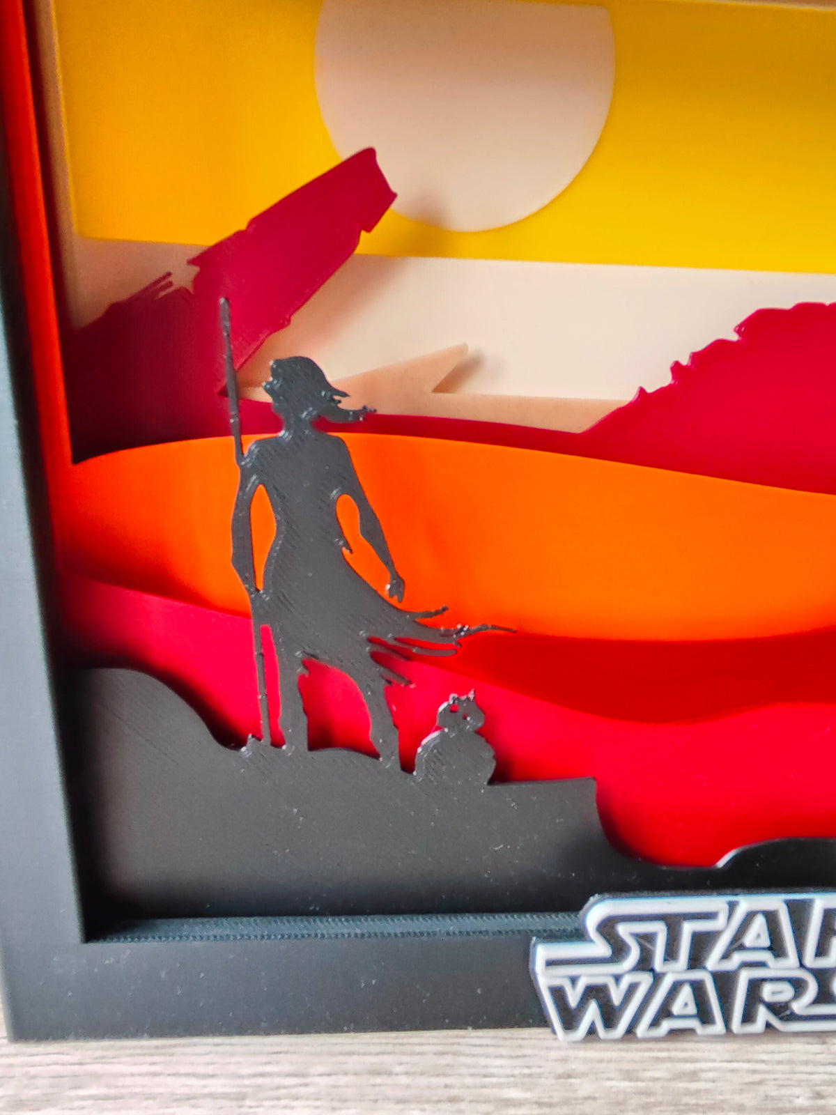 Star Wars - Jakku Shadow Box