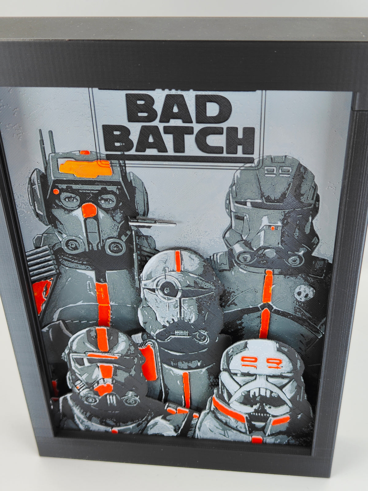Star Wars The Bad Batch HueForge Box