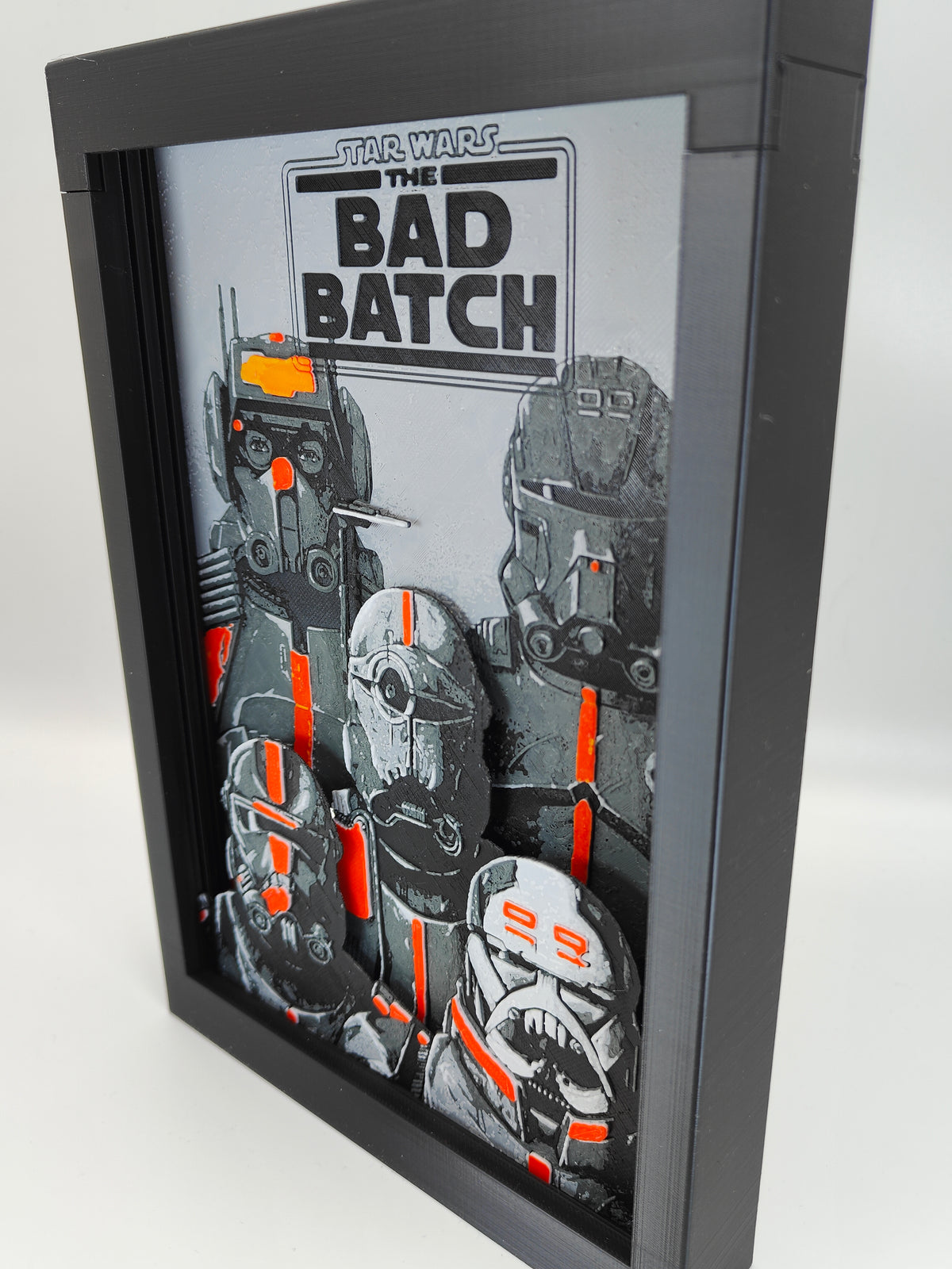Star Wars The Bad Batch HueForge Box