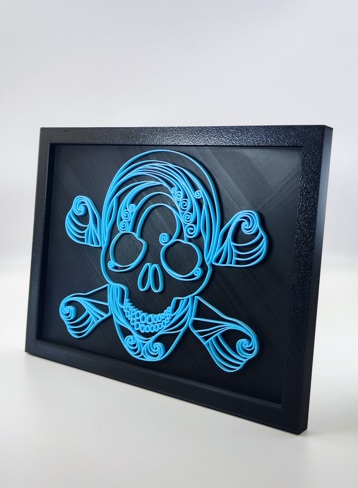 Spooky Swirls: Glow-in-the-Dark Skull & Bones