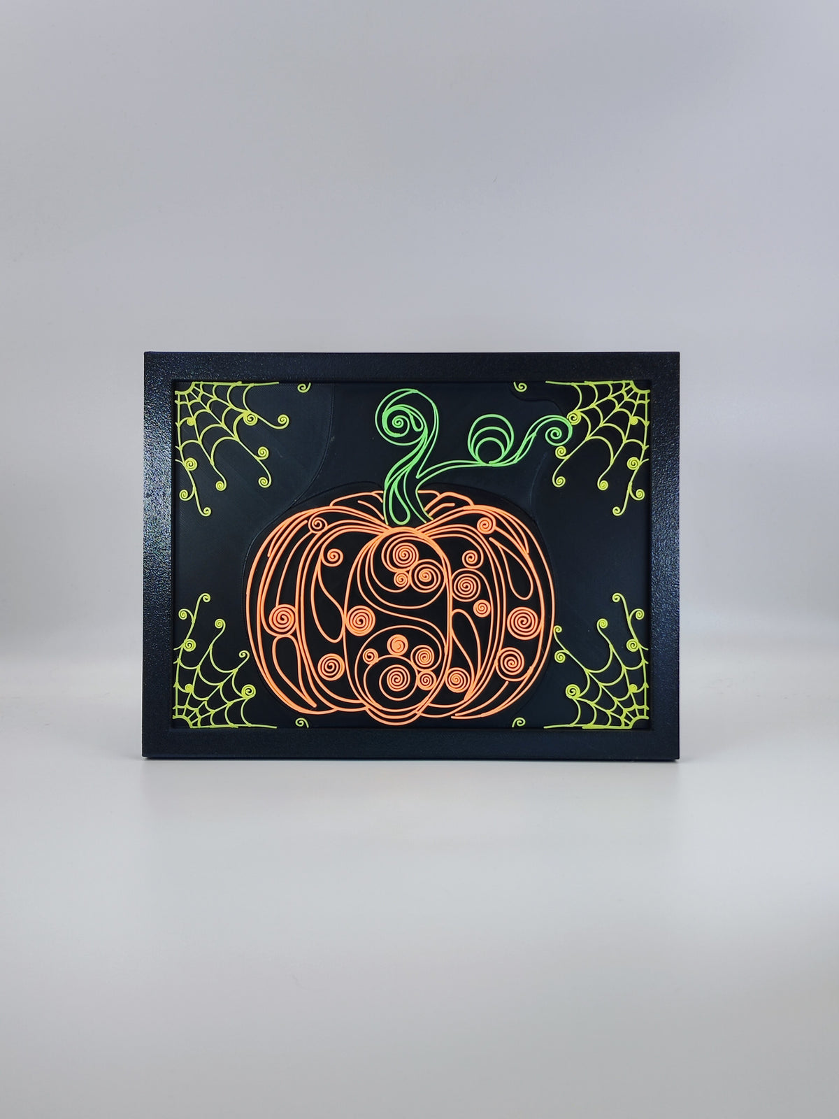 Spooky Swirls: Glow-in-the-Dark Pumpkin