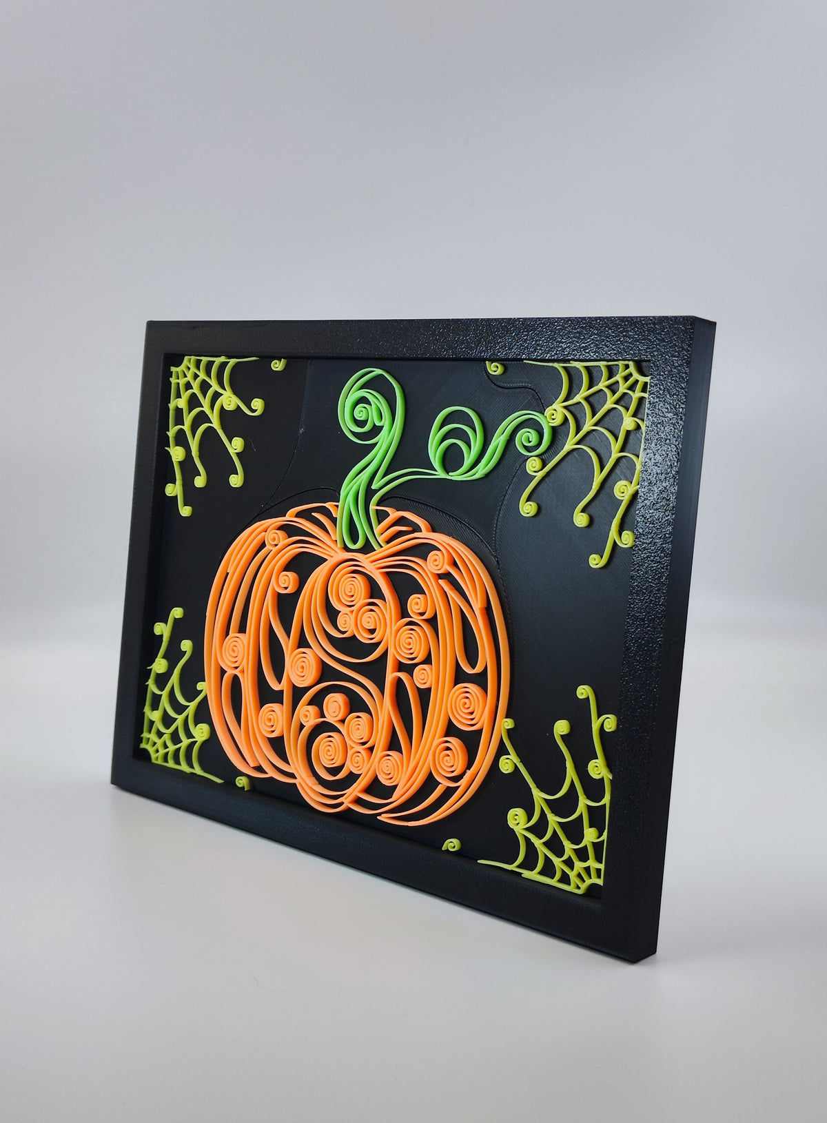 Spooky Swirls: Glow-in-the-Dark Pumpkin