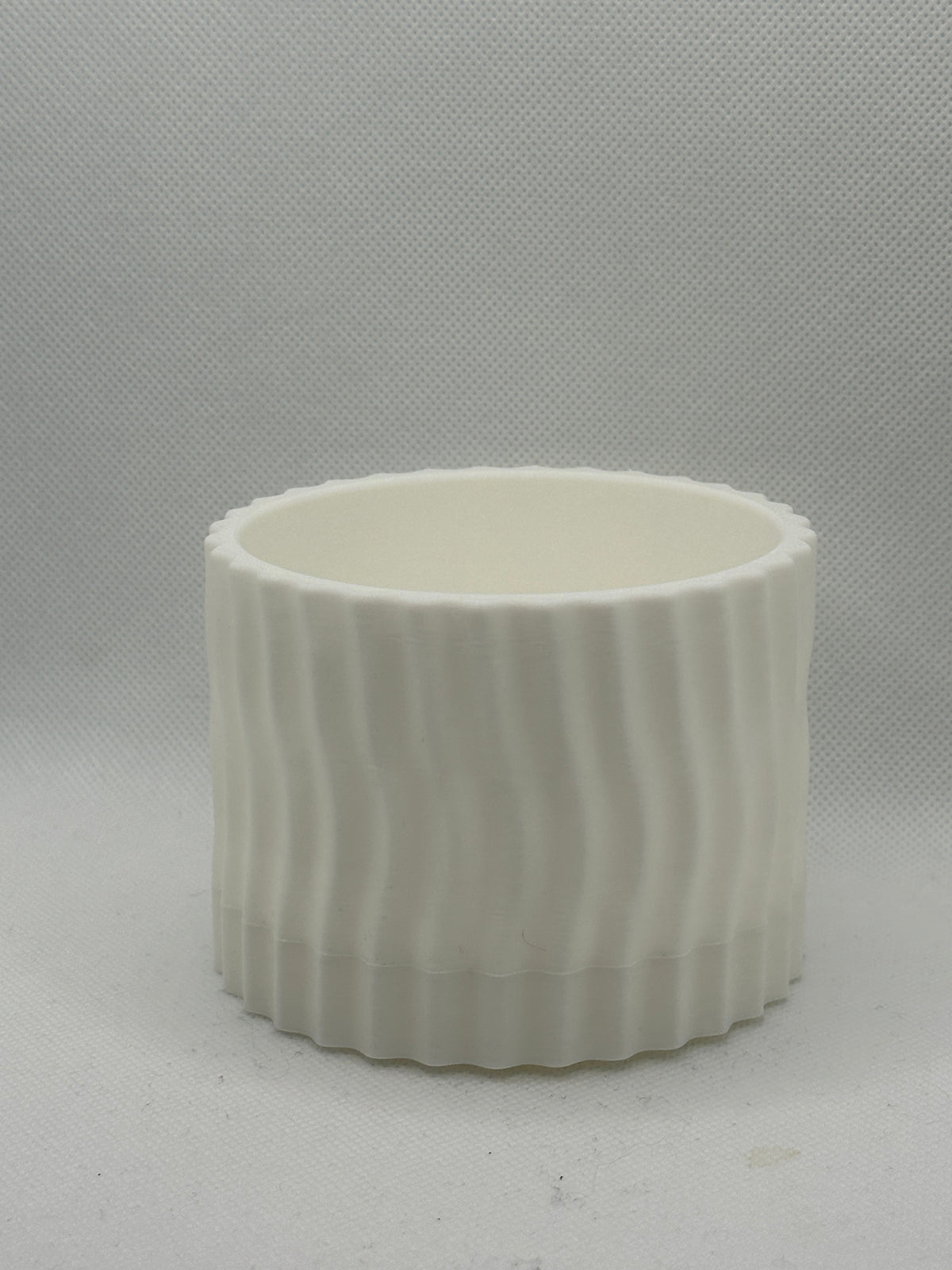 Wavy Two-Part Planter