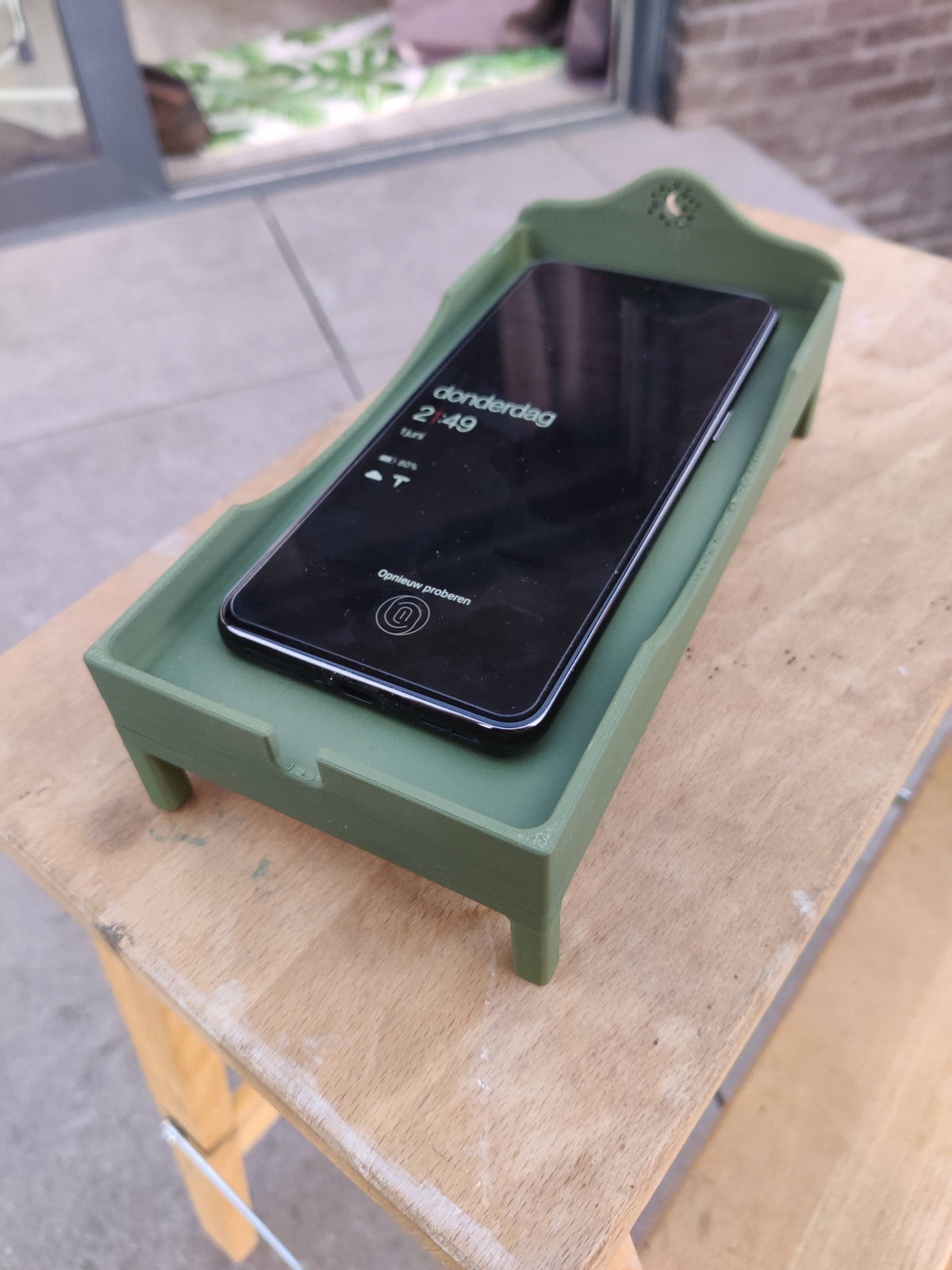 Smartphone Bed — Novelty Phone Holder & Charging Stand