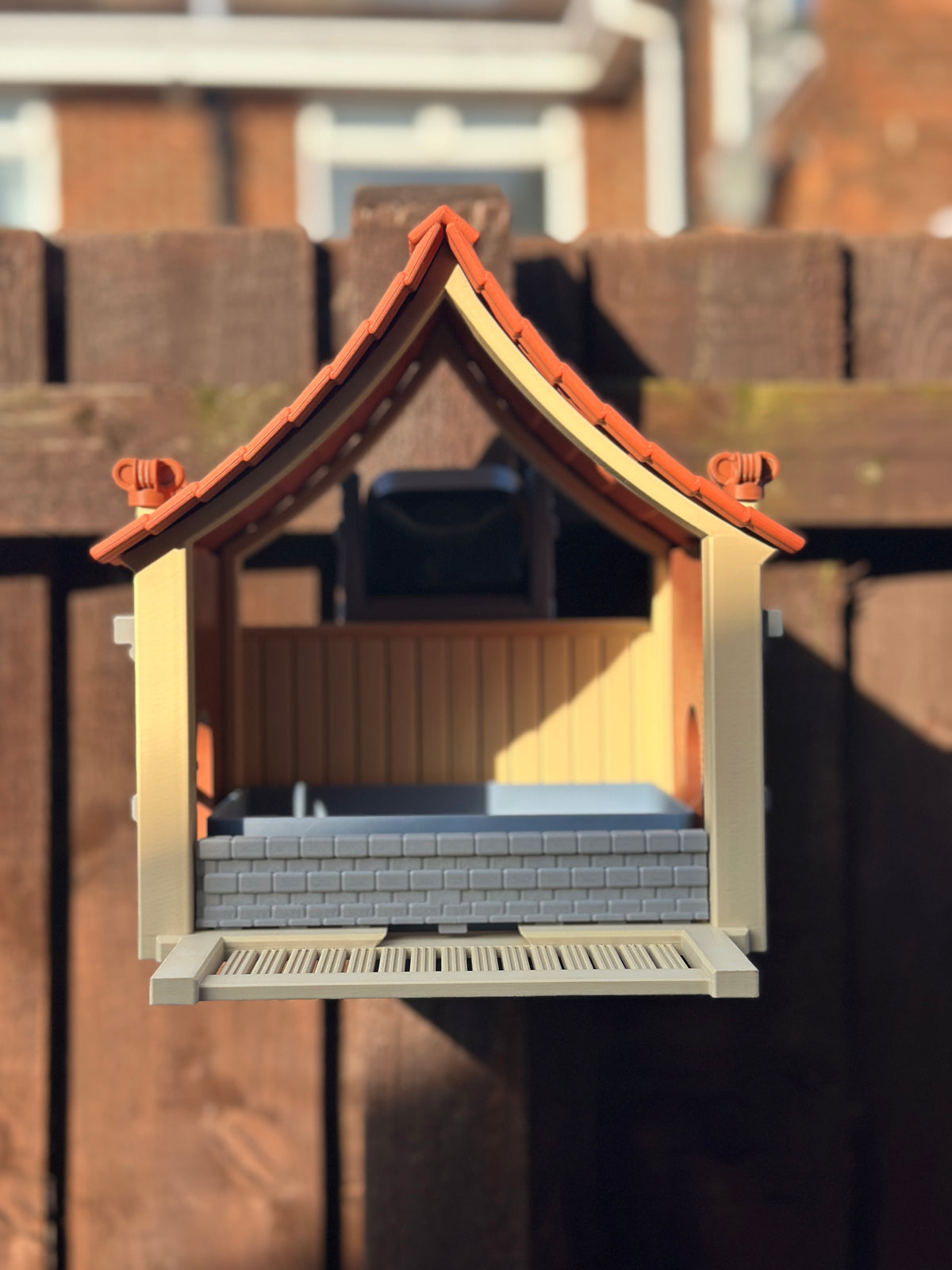Cabin Bird Feeder