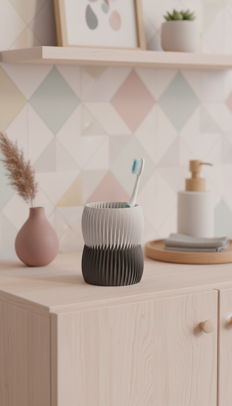 Modern Twist Toothbrush Holder product shot 10
