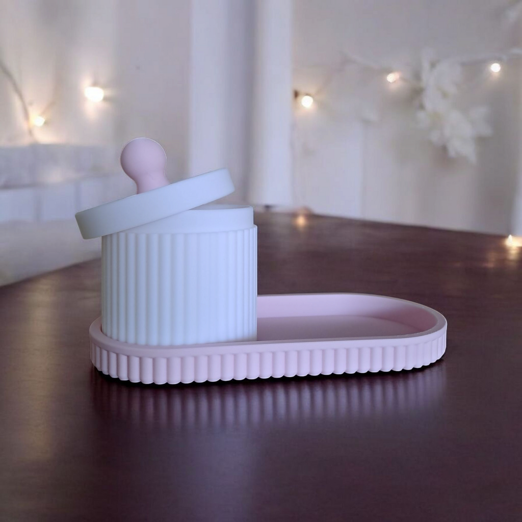 Ribbed Organizer Set – A Delicate Home Accent with for a little tidy Joy