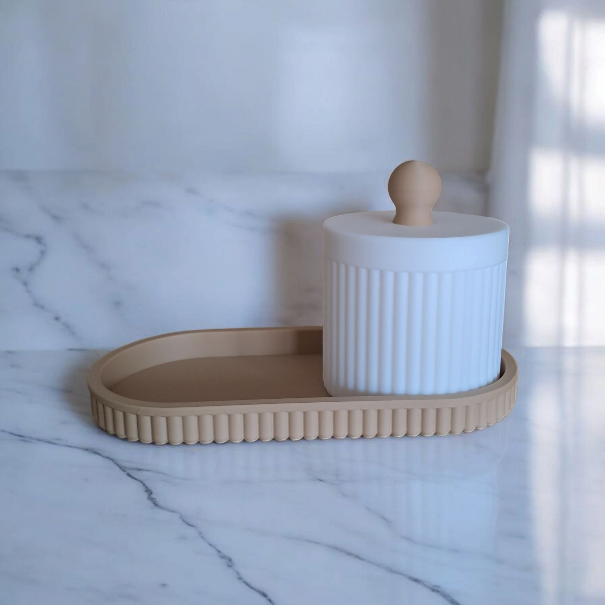 Ribbed Organizer Set – A Delicate Home Accent with for a little tidy Joy