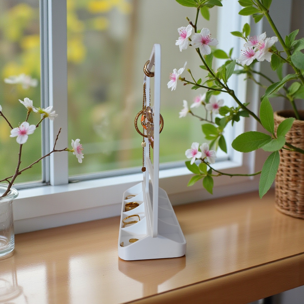 Modern jewelry organizer