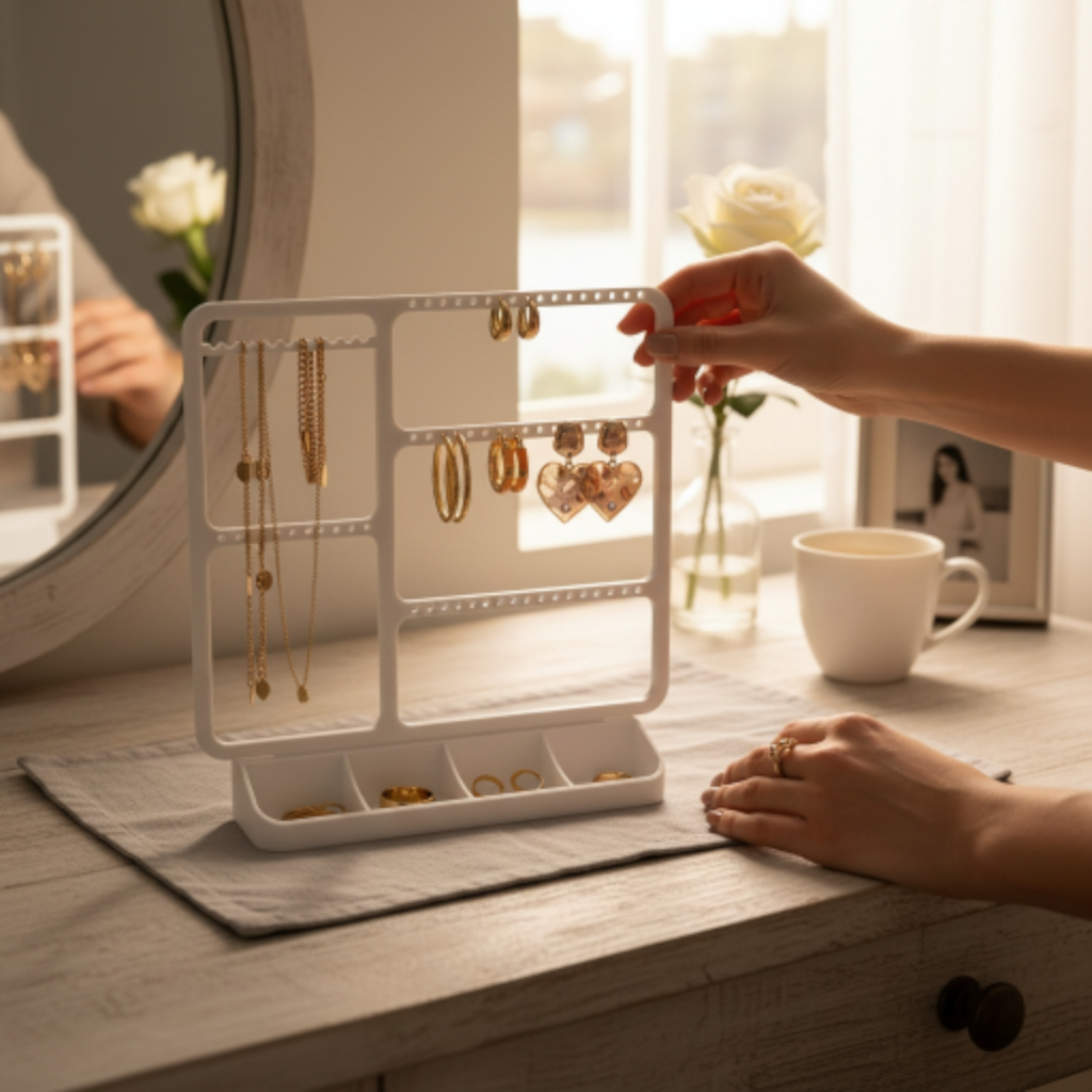 Modern jewelry organizer