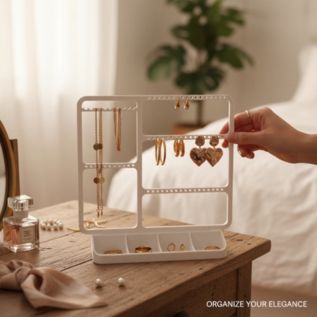 Modern jewelry organizer