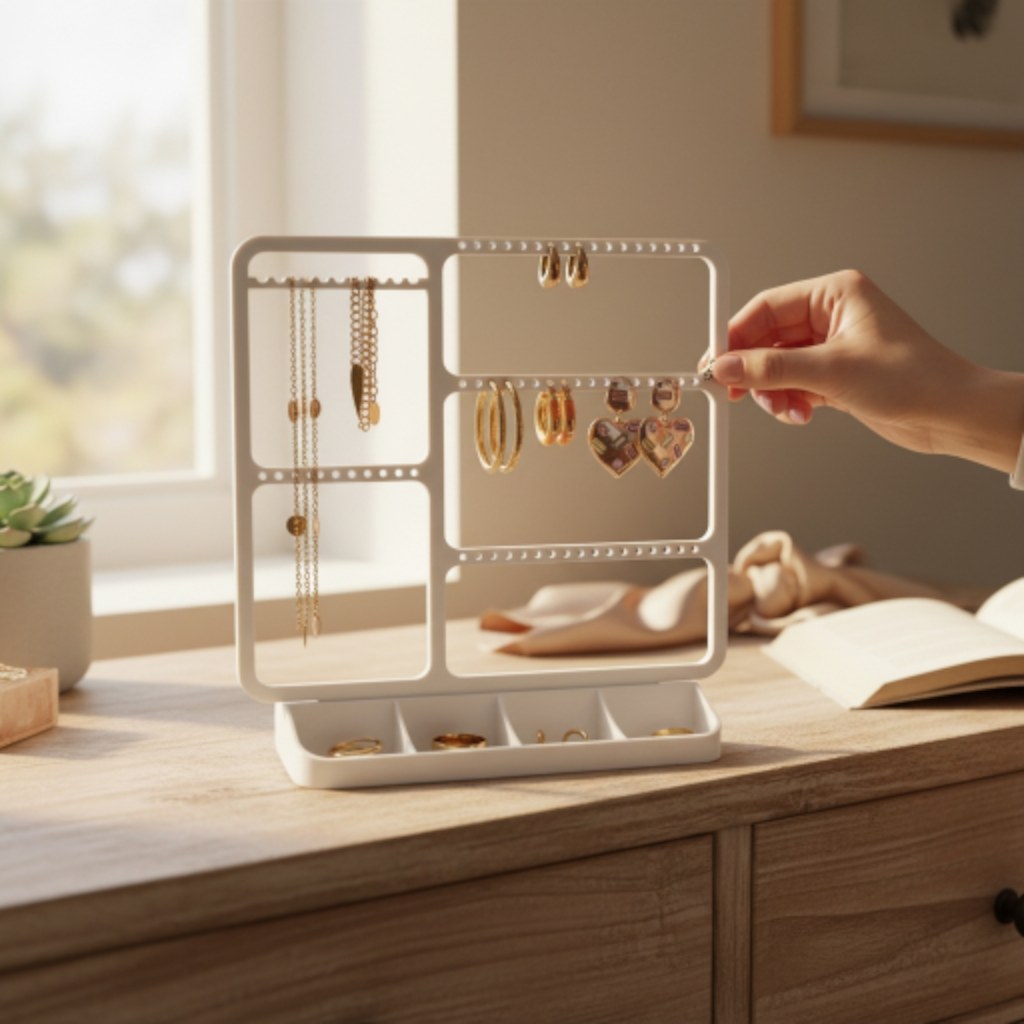 Modern jewelry organizer
