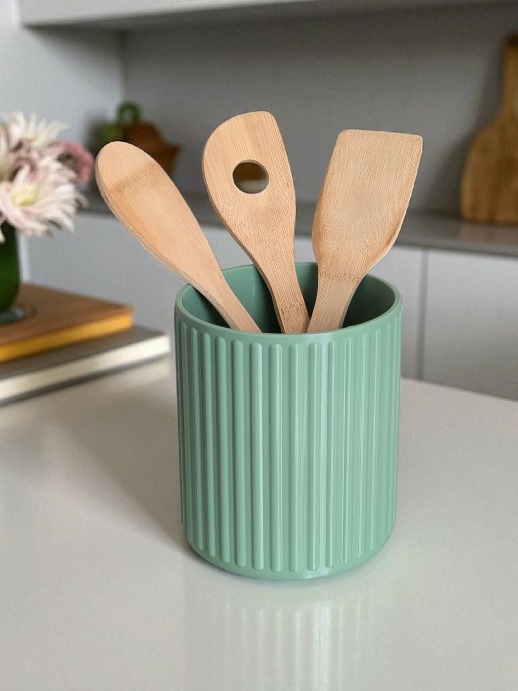 RibWeave – Hygge Ribbed Utensil Holder