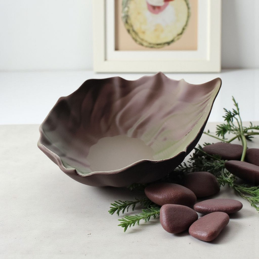 Autumnal special leaf bowl