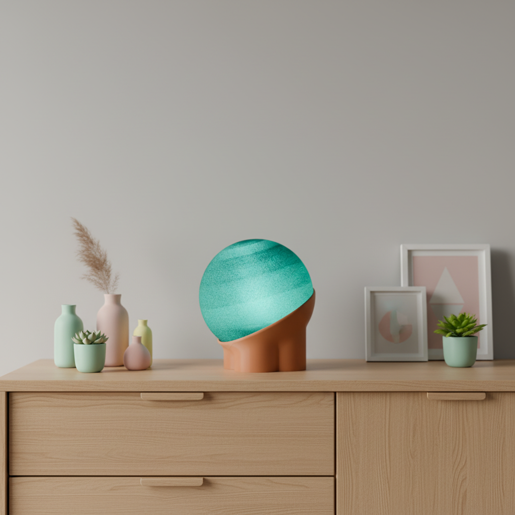 Modern Globe Desk Lamp