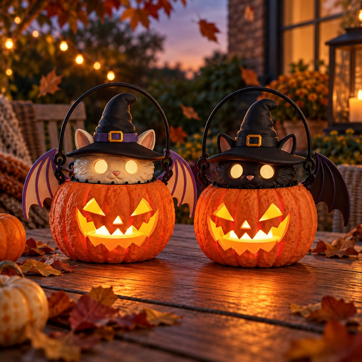 Pumpkin with Cat