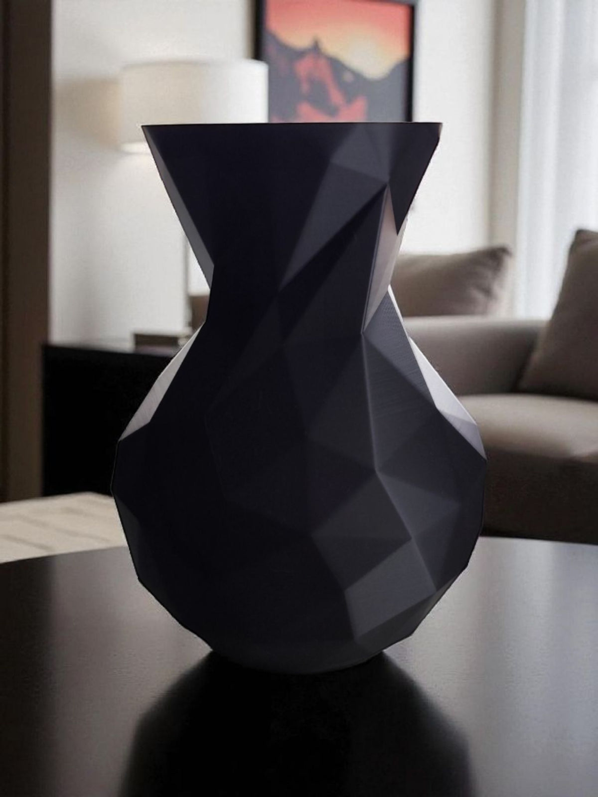 Low poly vase
