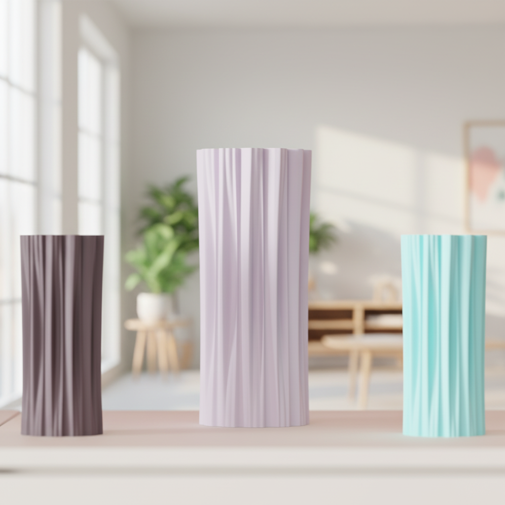 Twist Flow Decorative Vase