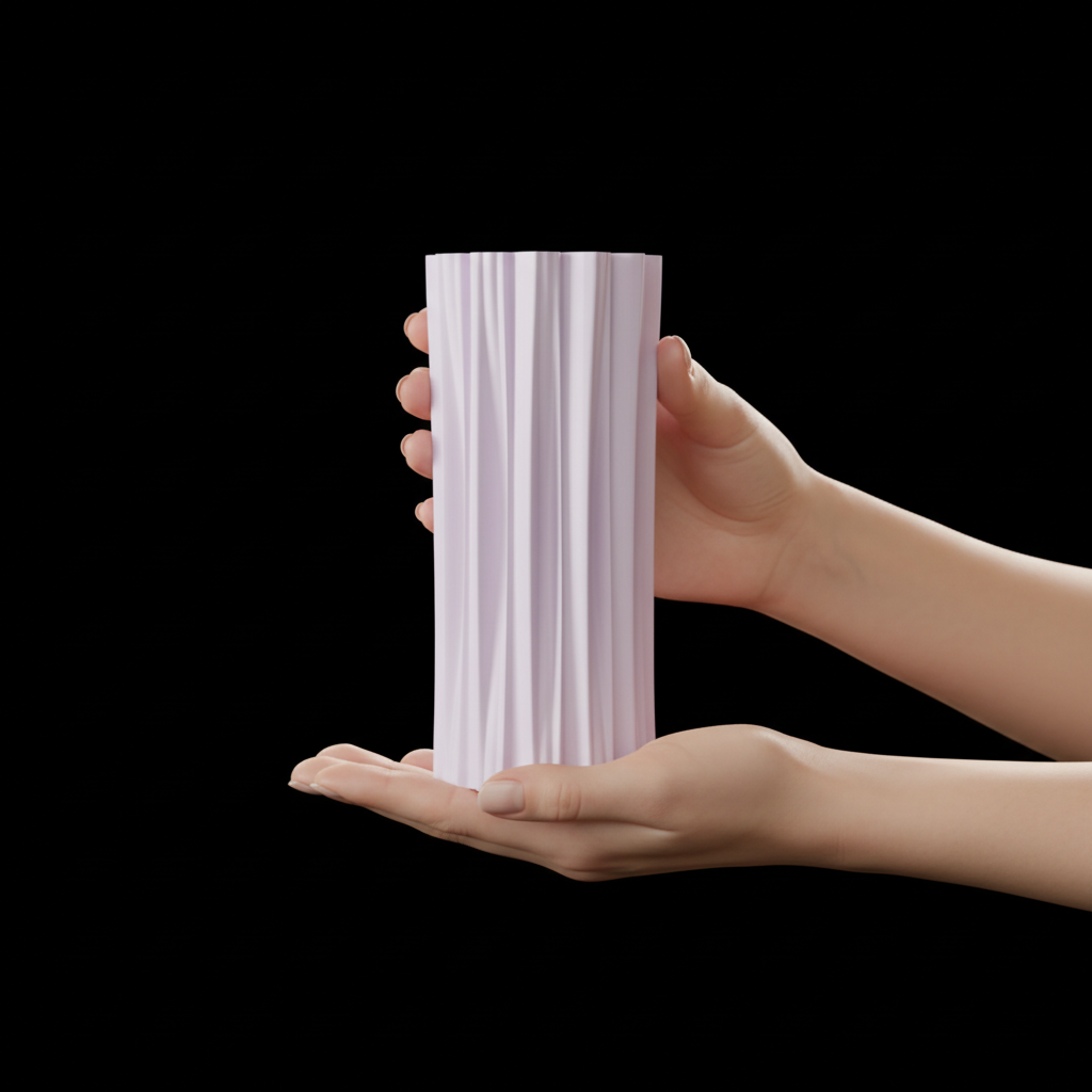 Twist Flow Decorative Vase