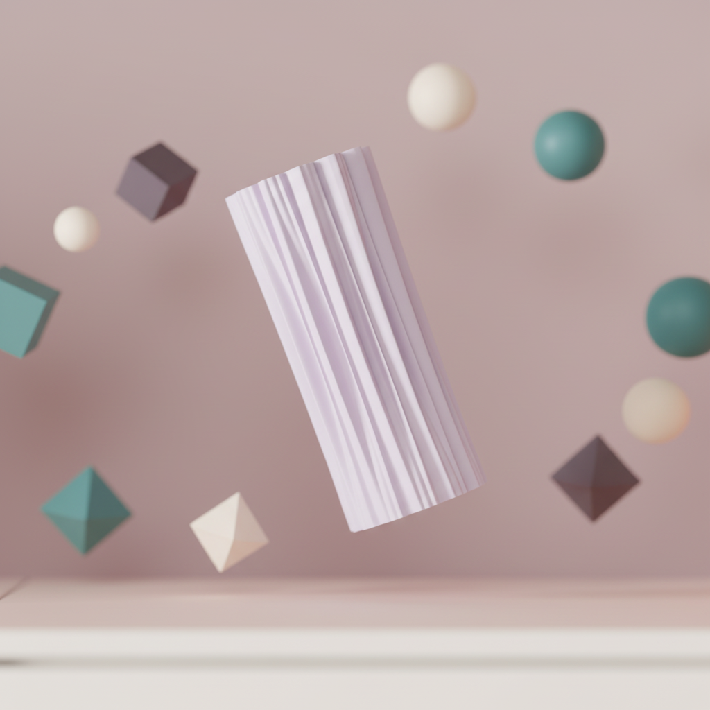 Twist Flow Decorative Vase