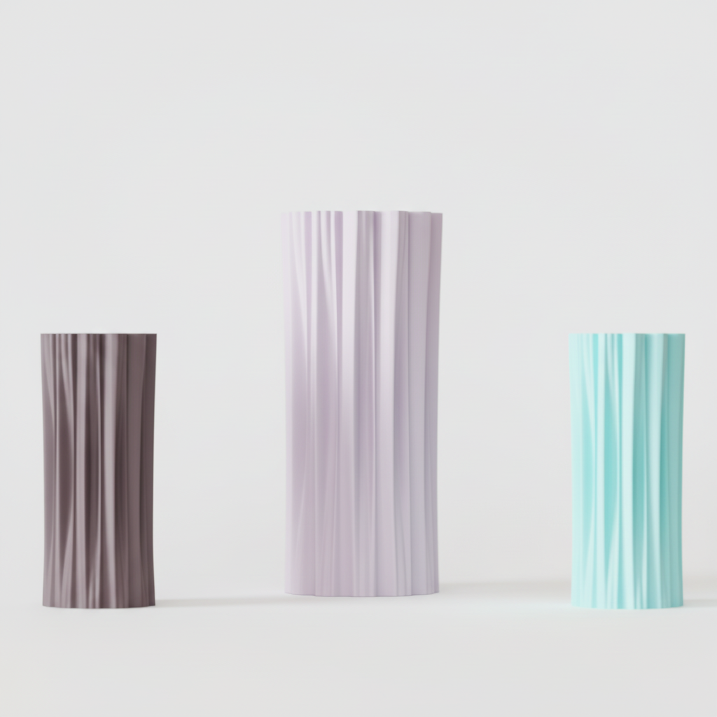 Twist Flow Decorative Vase