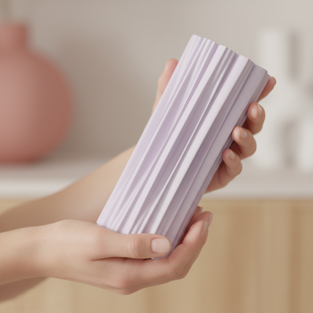 Twist Flow Decorative Vase