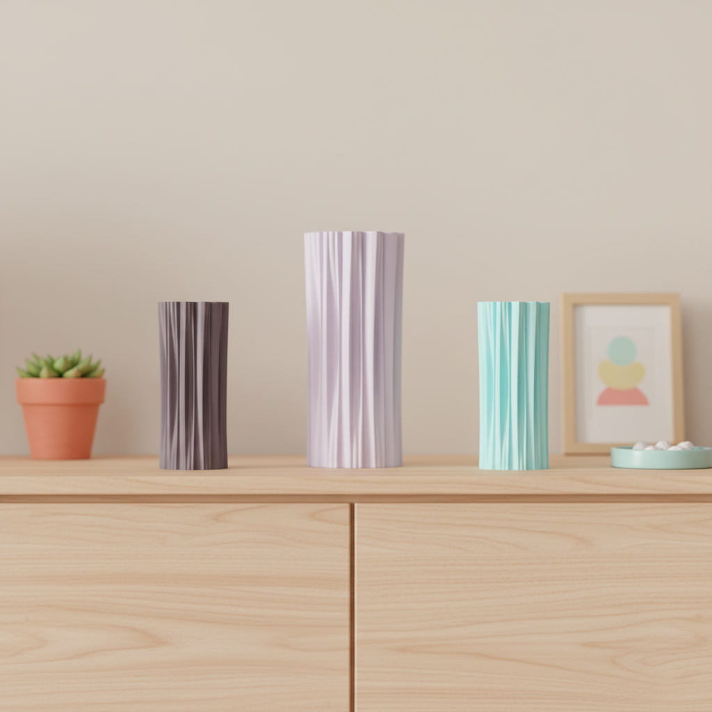 Twist Flow Decorative Vase