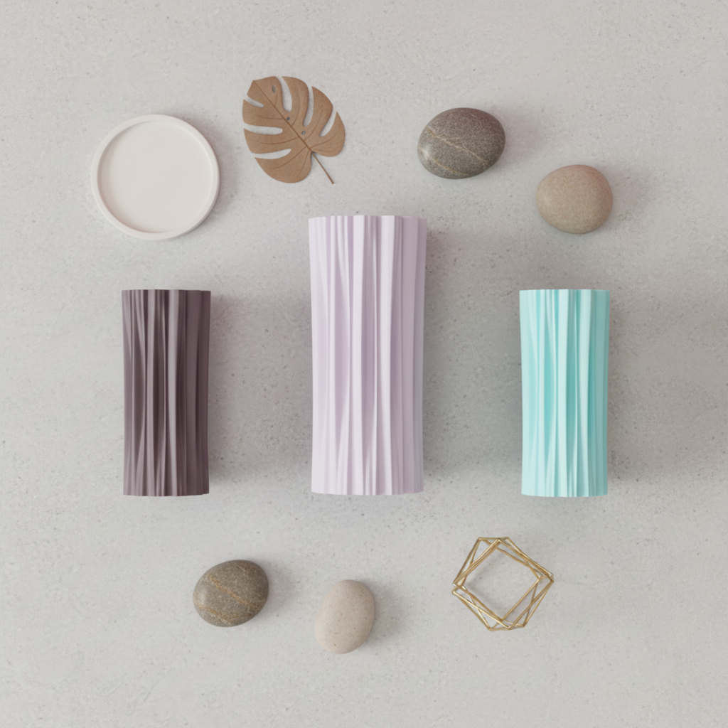 Twist Flow Decorative Vase