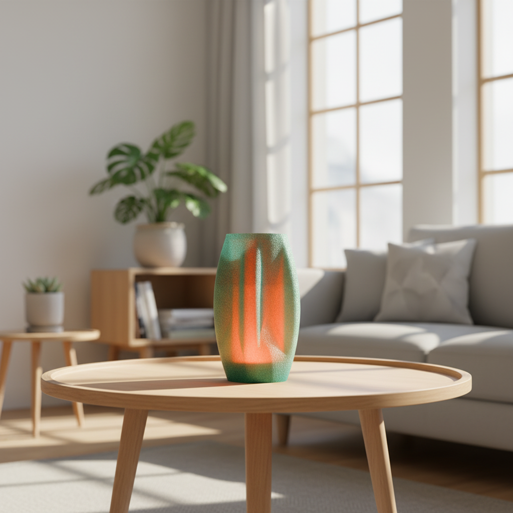 Geometric Glow Table Lamp