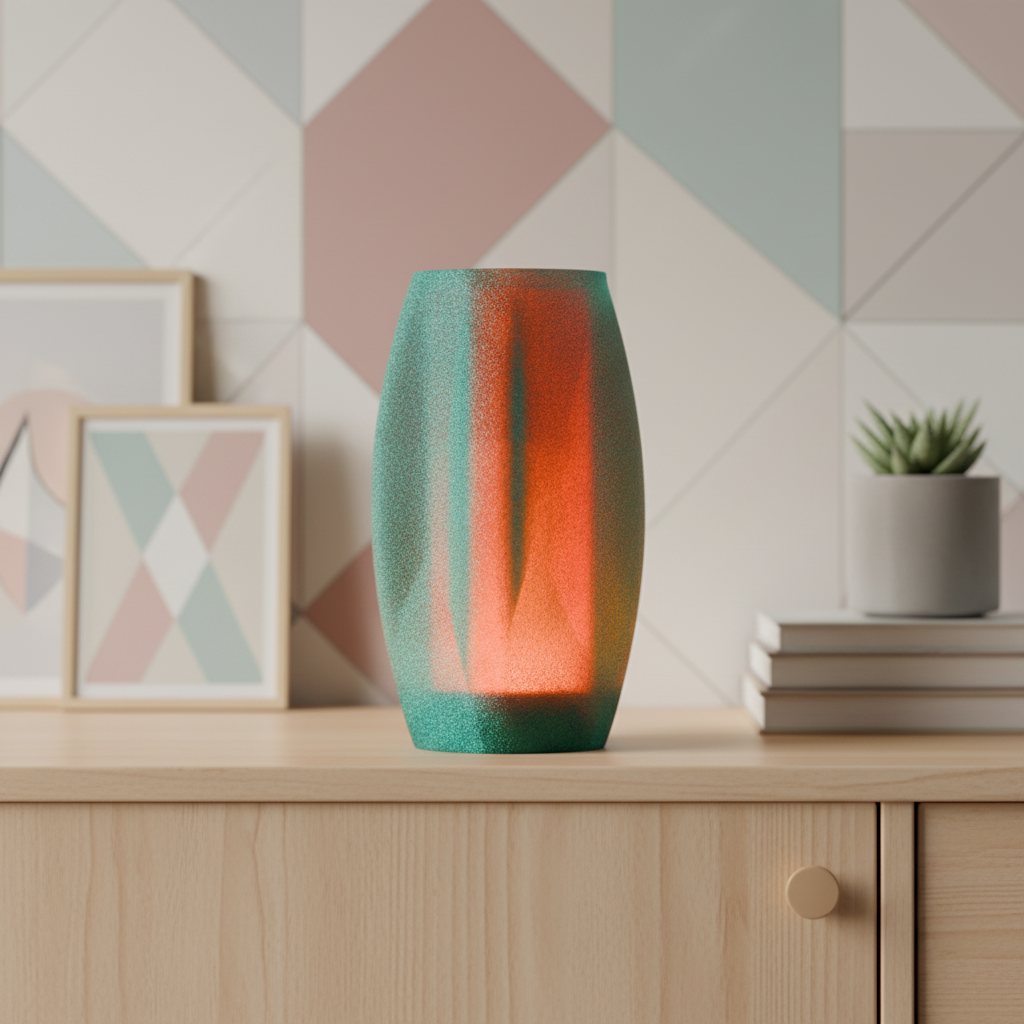 Geometric Glow Table Lamp