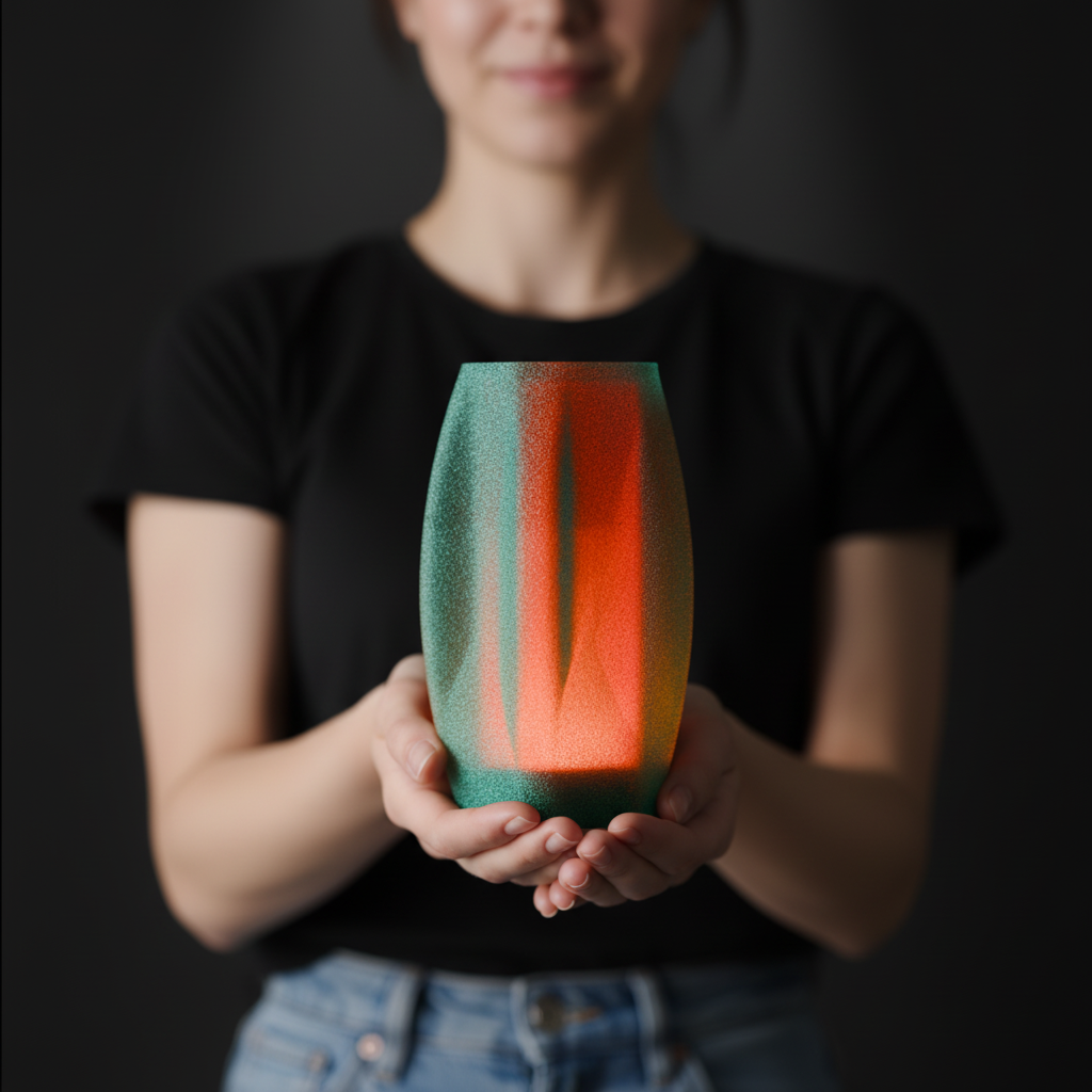 Geometric Glow Table Lamp