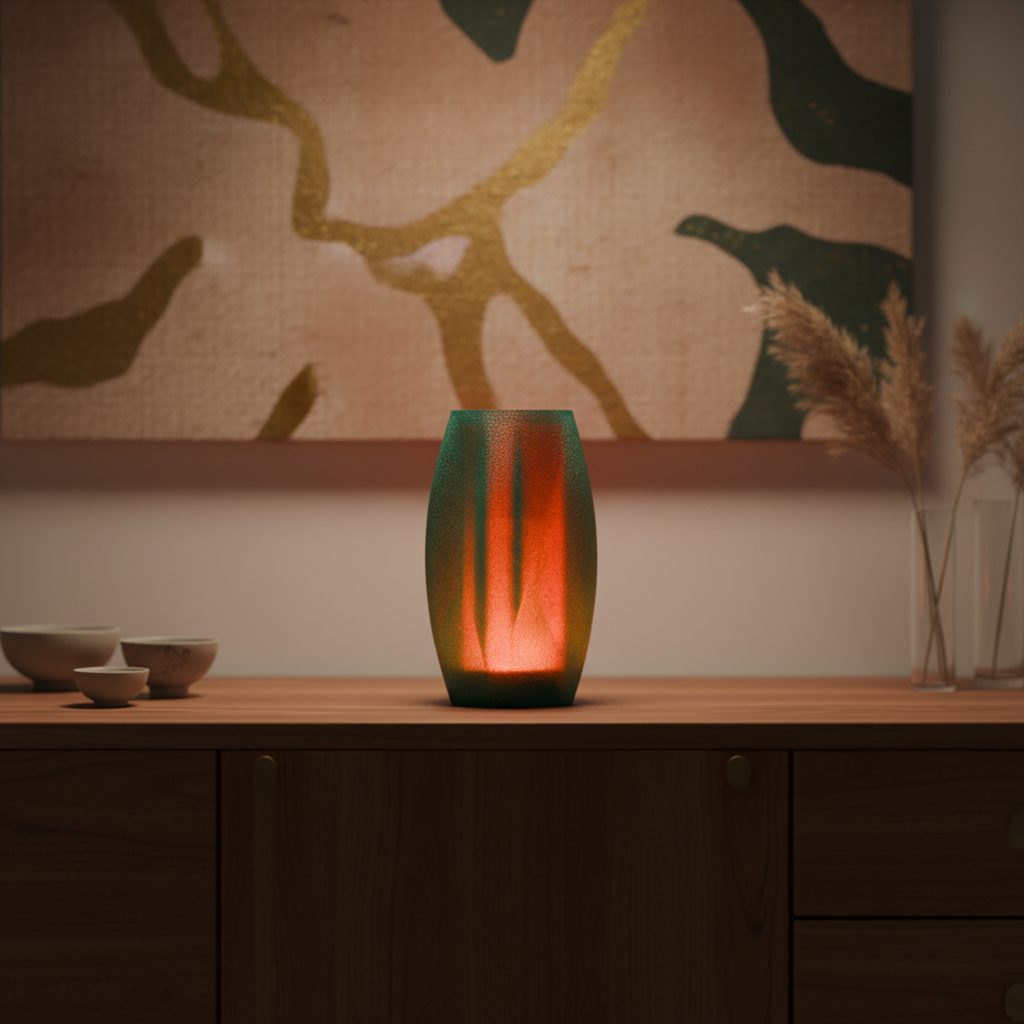 Geometric Glow Table Lamp