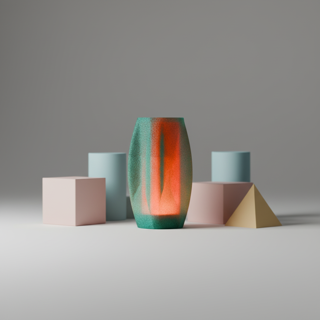 Geometric Glow Table Lamp
