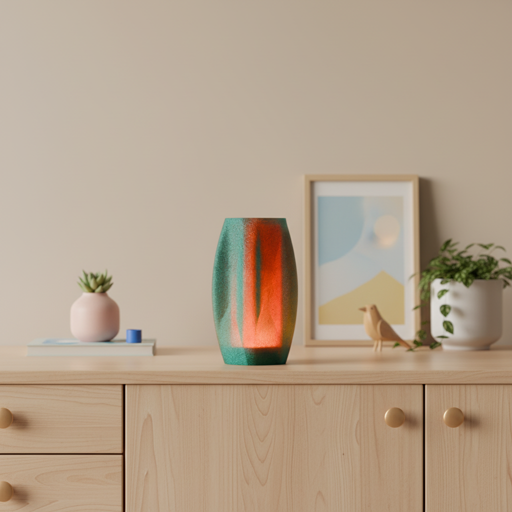 Geometric Glow Table Lamp