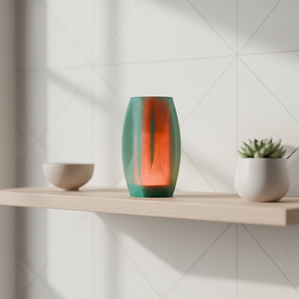 Geometric Glow Table Lamp