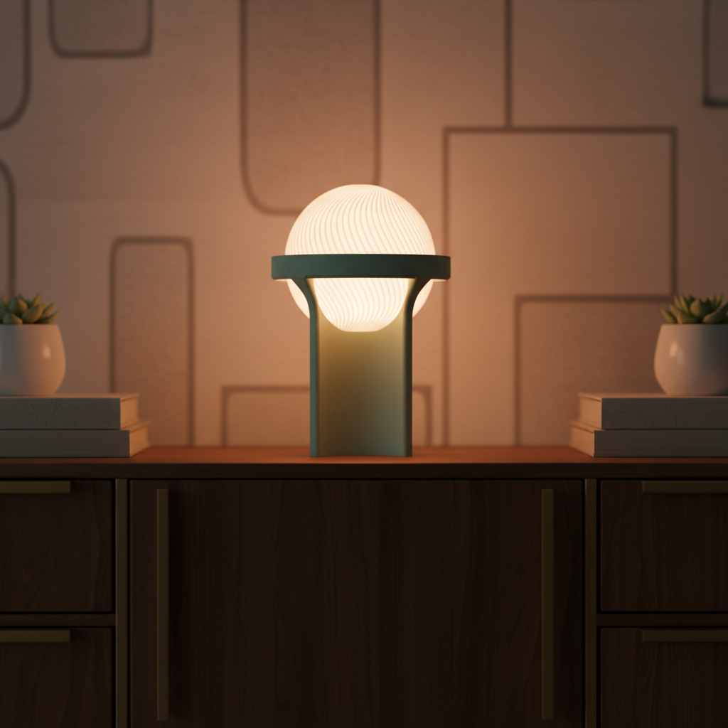 Modern Sphere Tealight Holder
